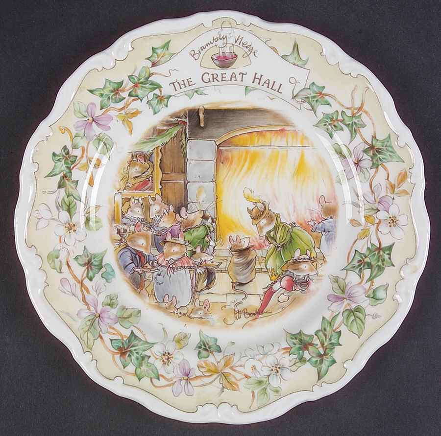 Brambly Hedge Salad Plate by Royal Doulton-1