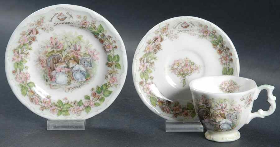 Brambly Hedge 3-Piece Mini 4 Season Tea Set (CS & PL) by Royal Doulton-1