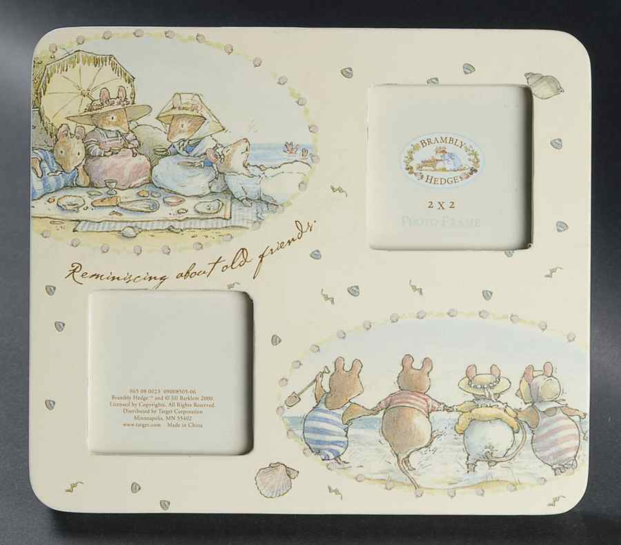 Brambly Hedge Double Frame-Holds 2" X 2" by Royal Doulton-1