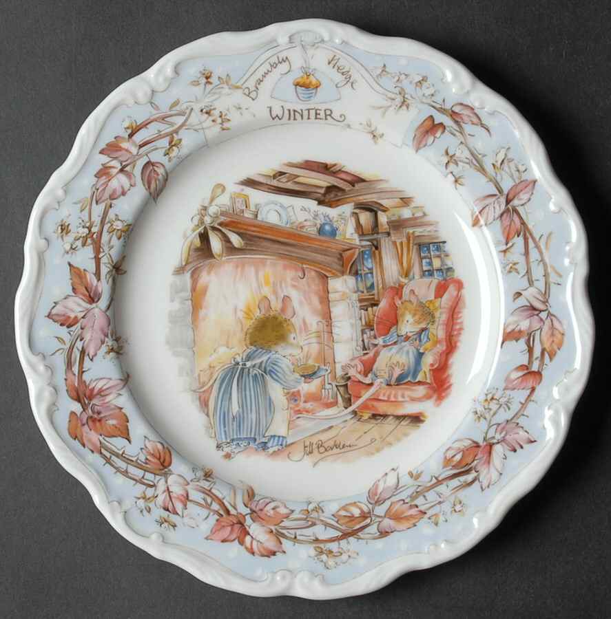 Brambly Hedge Salad Plate by Royal Doulton-1
