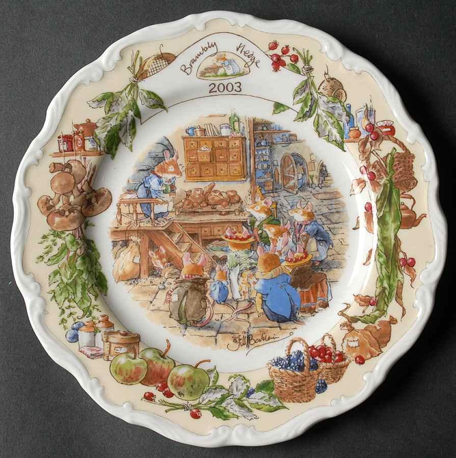 Brambly Hedge 2003 Collector Plate by Royal Doulton-1