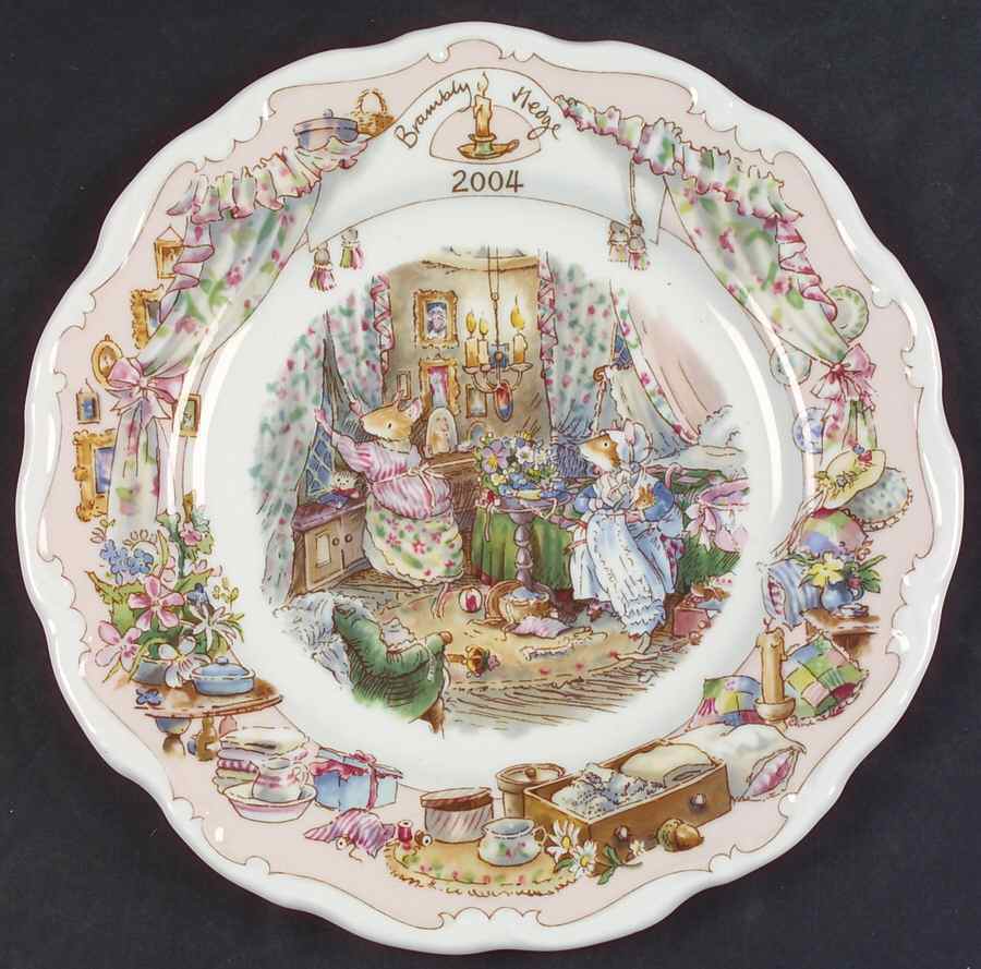Brambly Hedge 2004 Collector Plate by Royal Doulton-1