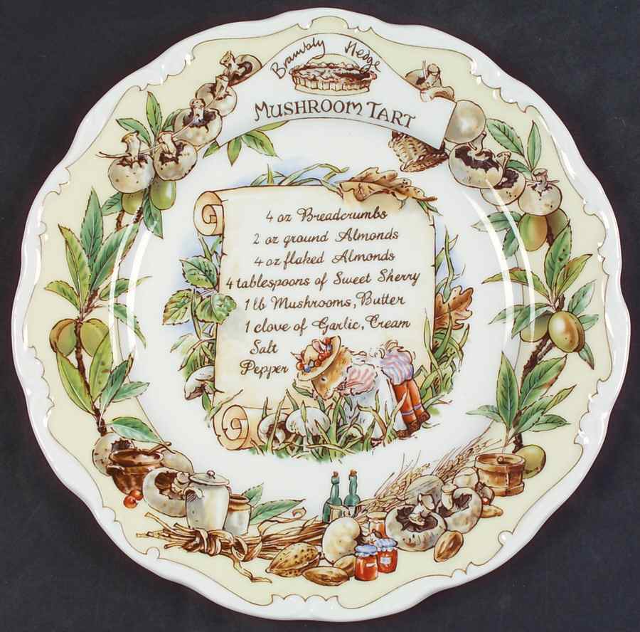 Brambly Hedge Recipe Plate by Royal Doulton-1