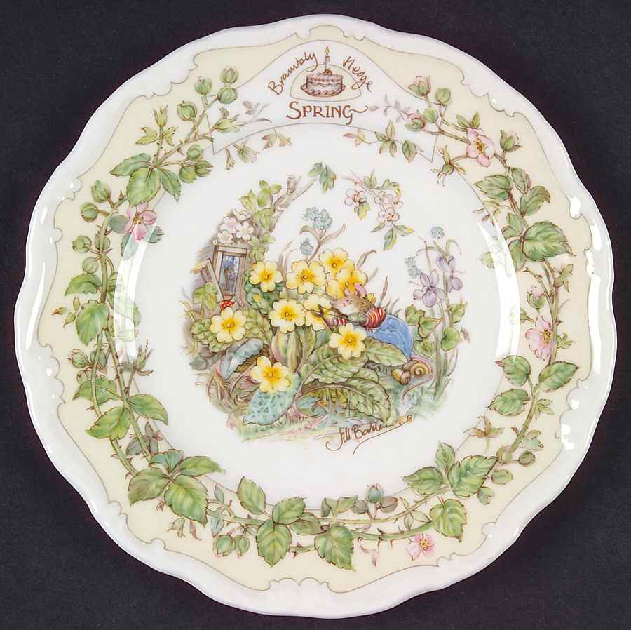 Brambly Hedge Bread & Butter Plate by Royal Doulton-1