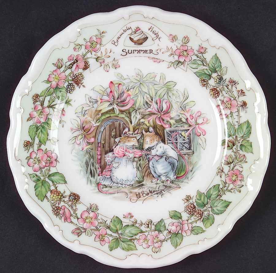 Brambly Hedge Bread & Butter Plate by Royal Doulton-1