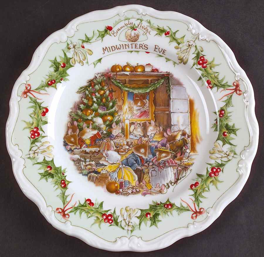 Brambly Hedge Salad Plate by Royal Doulton-1