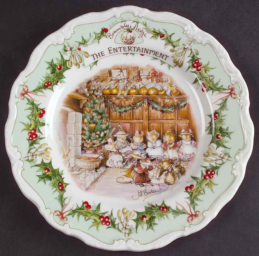 Brambly Hedge Salad Plate by Royal Doulton-1