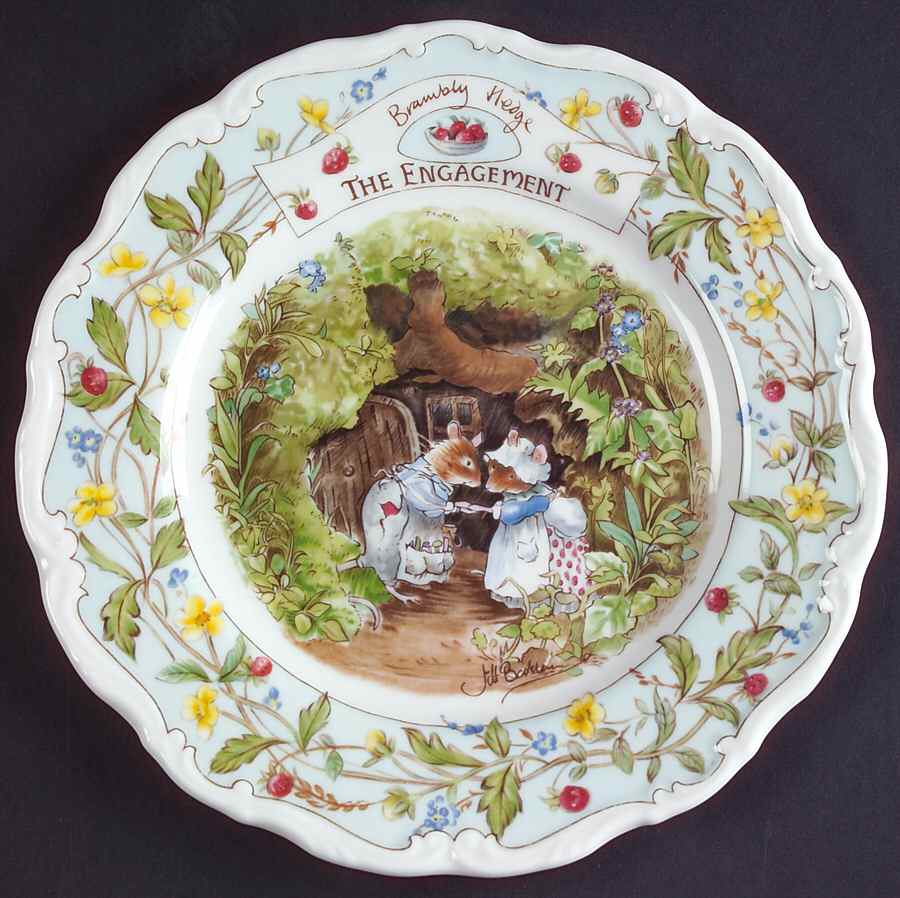 Brambly Hedge Salad Plate by Royal Doulton-1