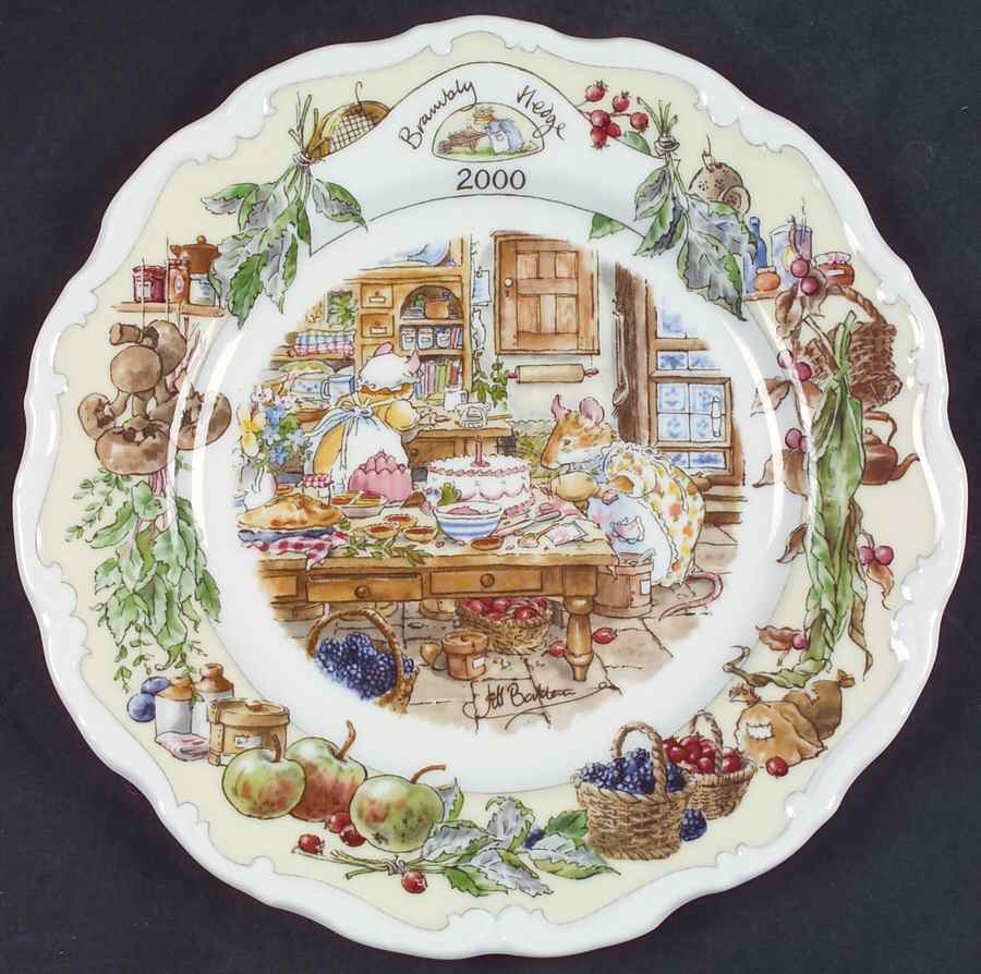 Brambly Hedge 2000 Collector Plate by Royal Doulton-1