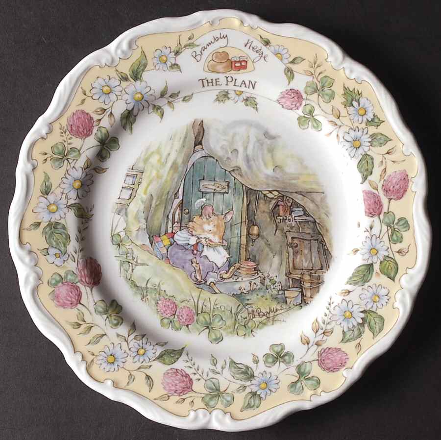 Brambly Hedge Salad Plate by Royal Doulton-1