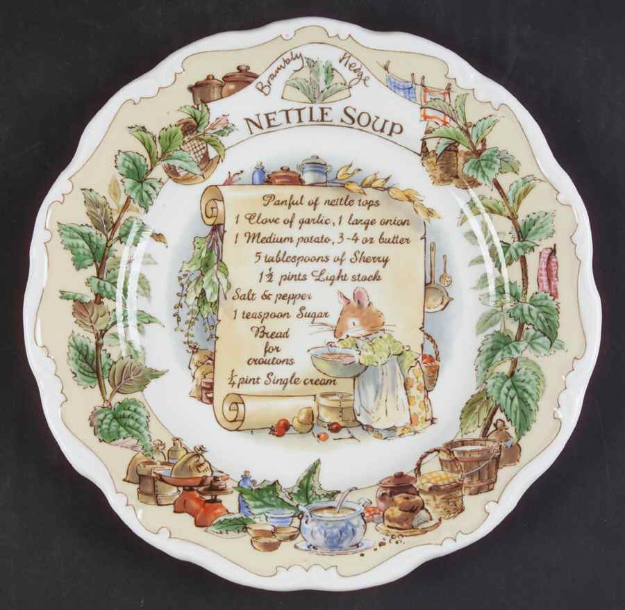 Brambly Hedge Recipe Plate by Royal Doulton-1