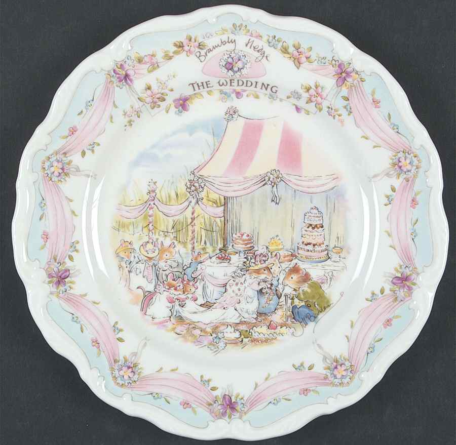 Brambly Hedge Salad Plate by Royal Doulton-1