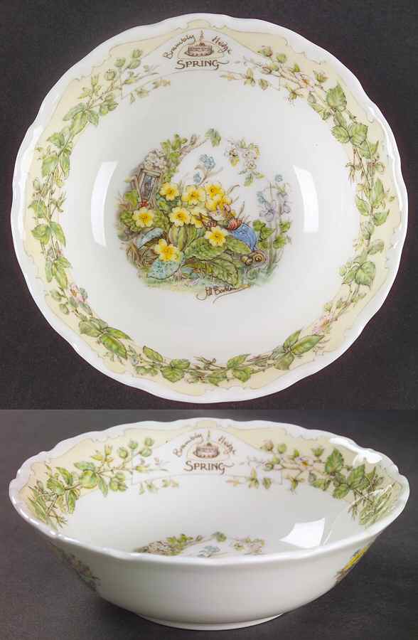 Brambly Hedge Coupe Cereal Bowl by Royal Doulton-1