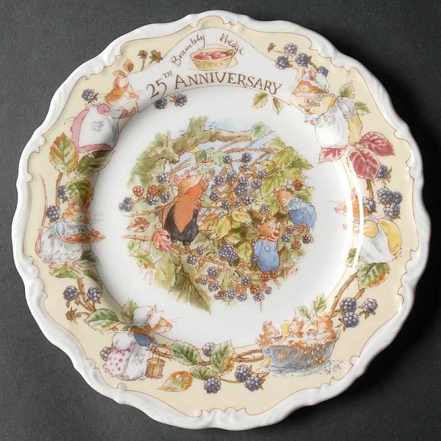 Brambly Hedge Salad Plate by Royal Doulton-1