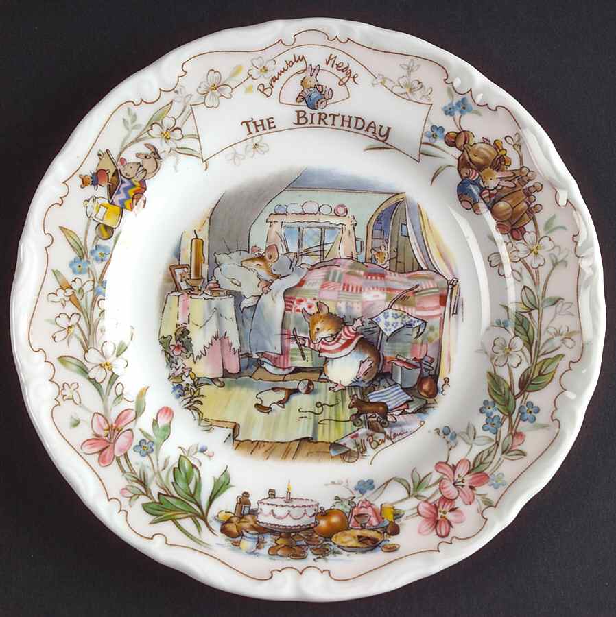 Brambly Hedge Bread & Butter Plate by Royal Doulton-1
