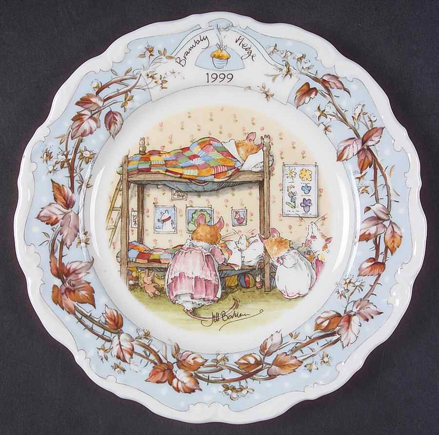 Brambly Hedge 1999 Collector Plate by Royal Doulton-1