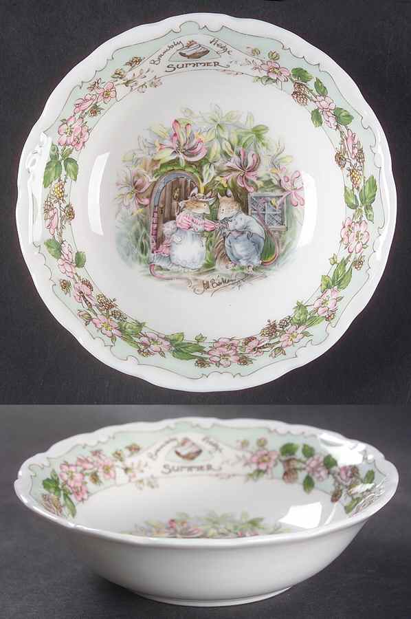 Brambly Hedge Fruit/Dessert (Sauce) Bowl by Royal Doulton-1