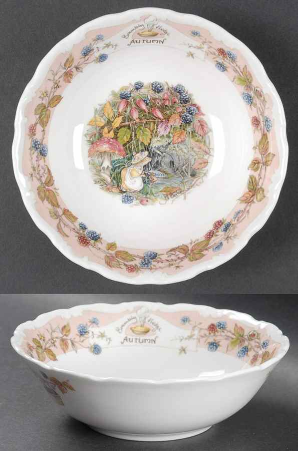 Brambly Hedge Coupe Cereal Bowl by Royal Doulton-1