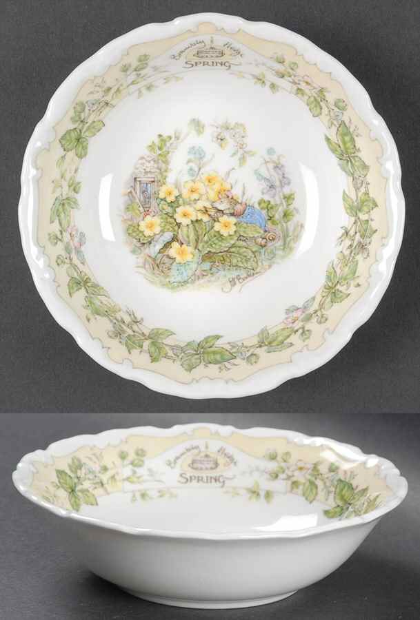 Brambly Hedge Fruit/Dessert (Sauce) Bowl by Royal Doulton-1