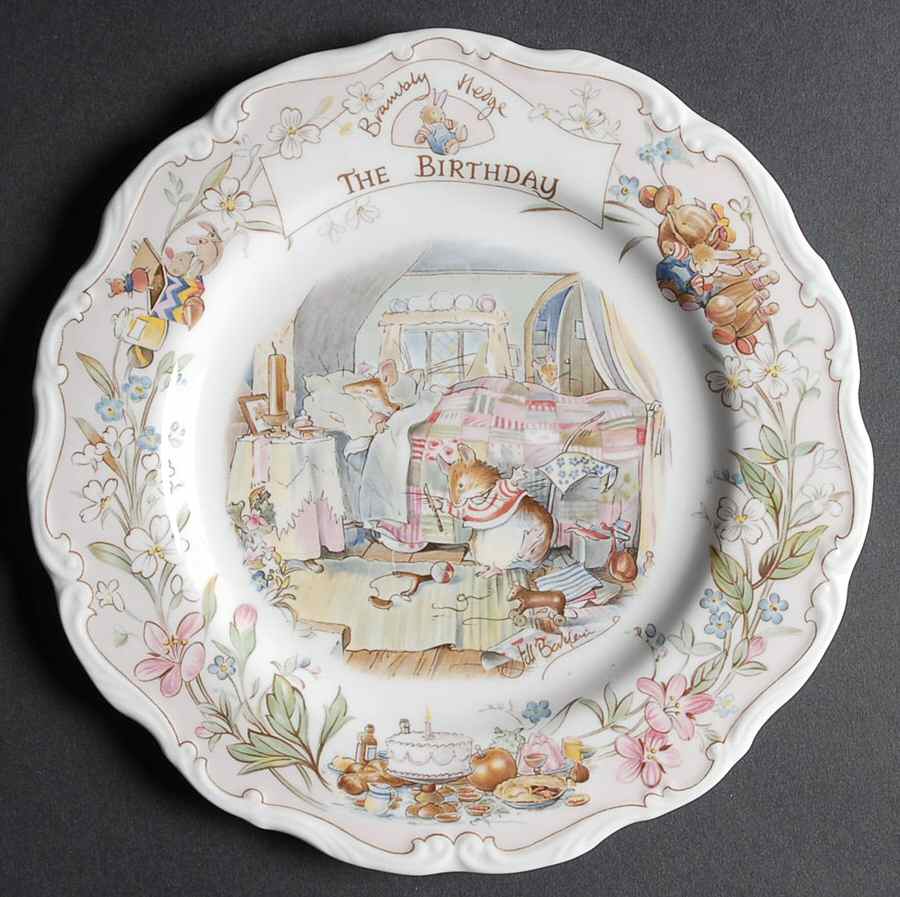 Brambly Hedge Salad Plate by Royal Doulton-1