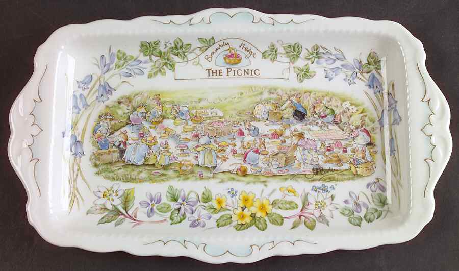 Brambly Hedge Large Sandwich Tray by Royal Doulton-1