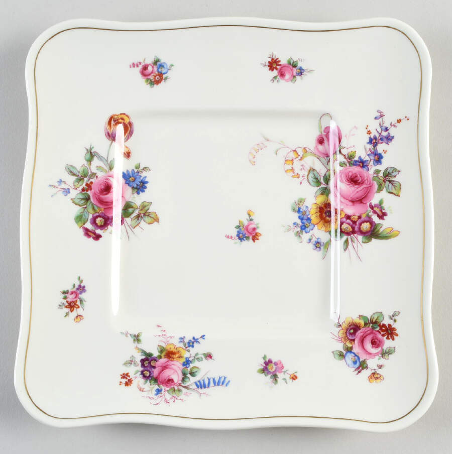 The Bristol Square Cake Plate by Royal Doulton-1