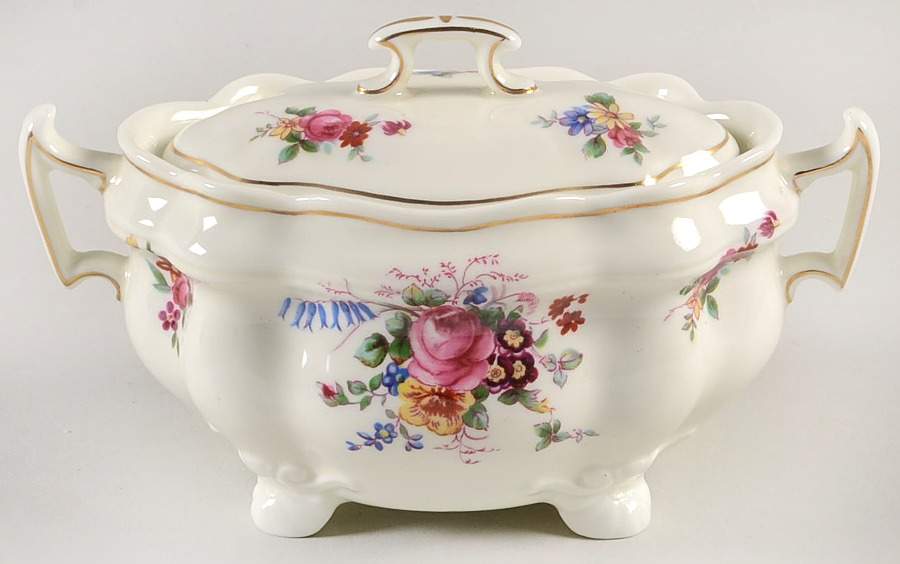 The Bristol Sugar Bowl & Lid by Royal Doulton-1