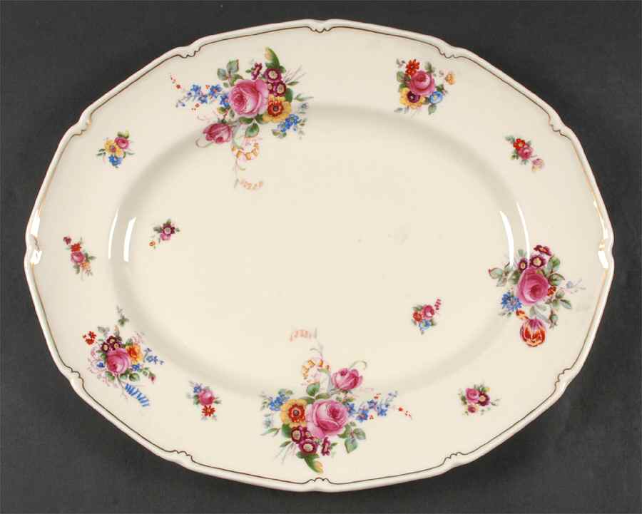 The Bristol 14" Oval Serving Platter by Royal Doulton-1
