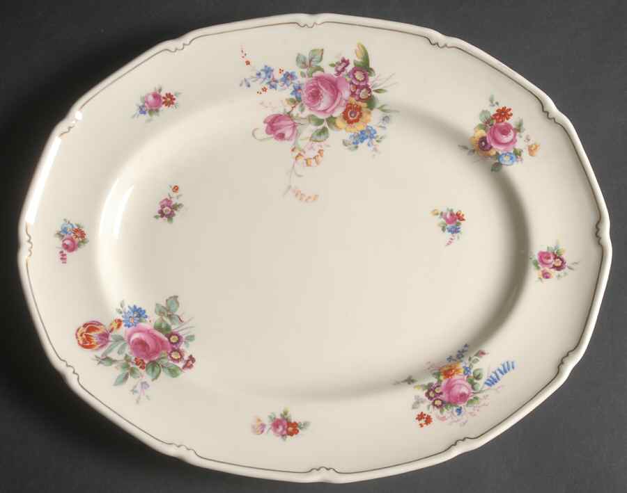The Bristol 12" Oval Serving Platter by Royal Doulton-1