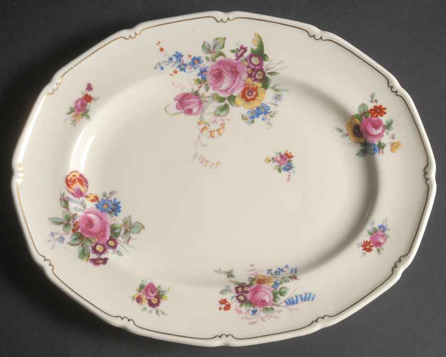 The Bristol 10" Oval Serving Platter by Royal Doulton-1