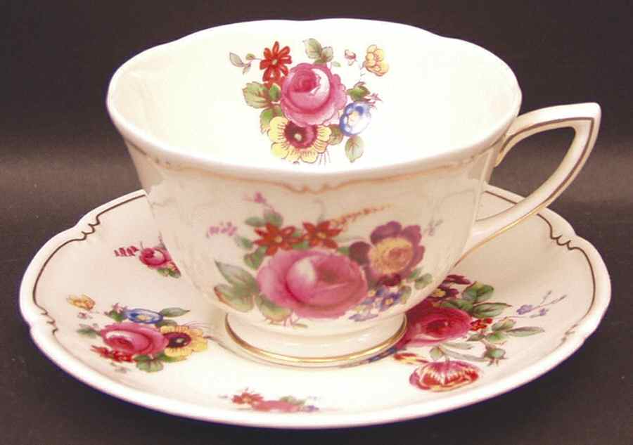 The Bristol Footed Cup & Saucer Set by Royal Doulton-1