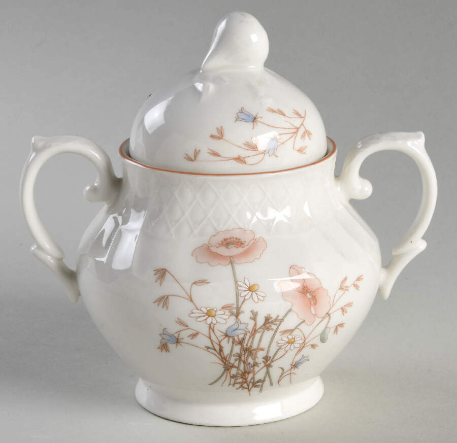 Brienne Sugar Bowl & Lid by Royal Doulton-1