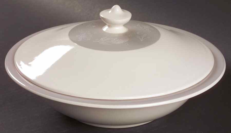 Bridal Veil Round Covered Vegetable by Royal Doulton-1