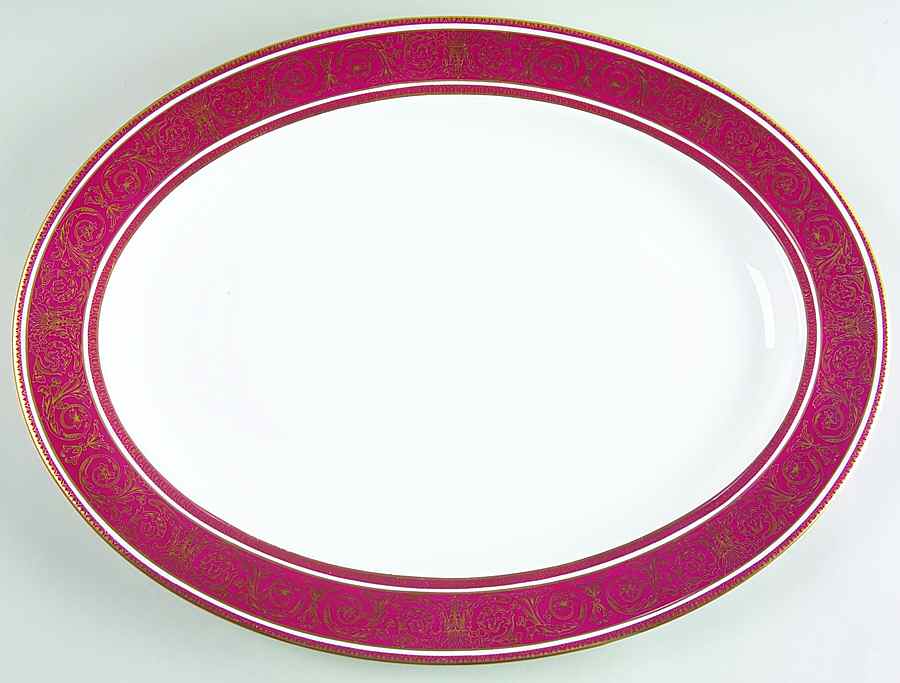 Buckingham 16" Oval Serving Platter by Royal Doulton-1