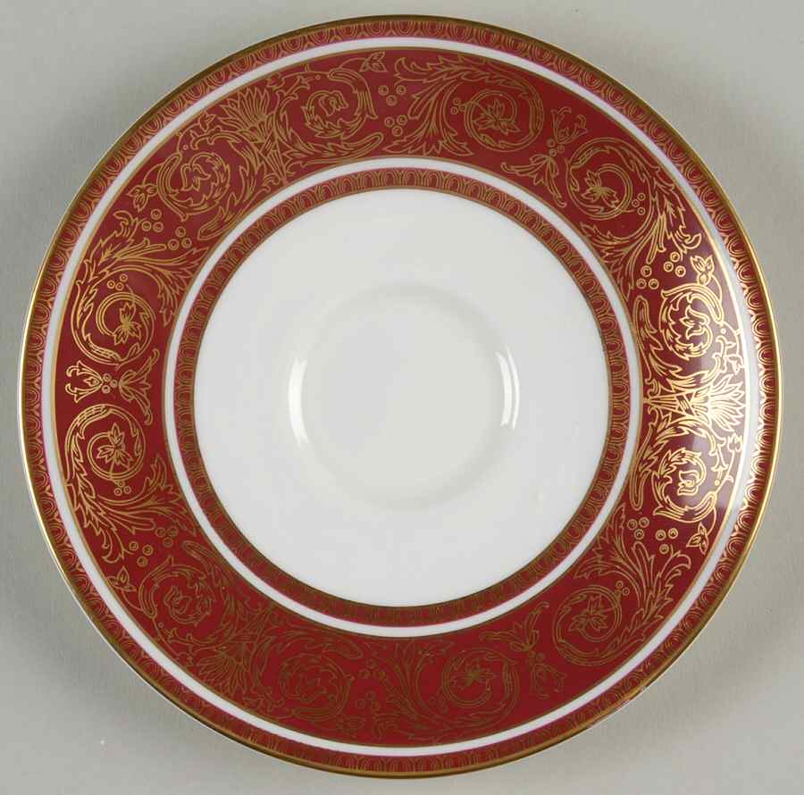 Buckingham Saucer for Flat Demitasse Cup by Royal Doulton-1