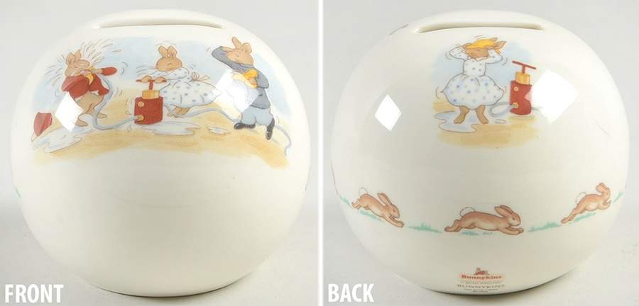 Bunnykins (Albion Shape) Bank by Royal Doulton-1