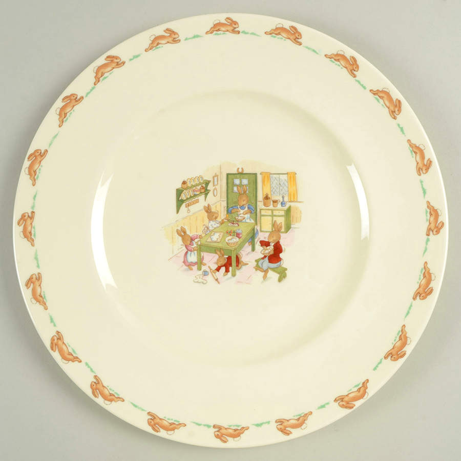 Bunnykins (Albion Shape) Dinner Plate by Royal Doulton-1