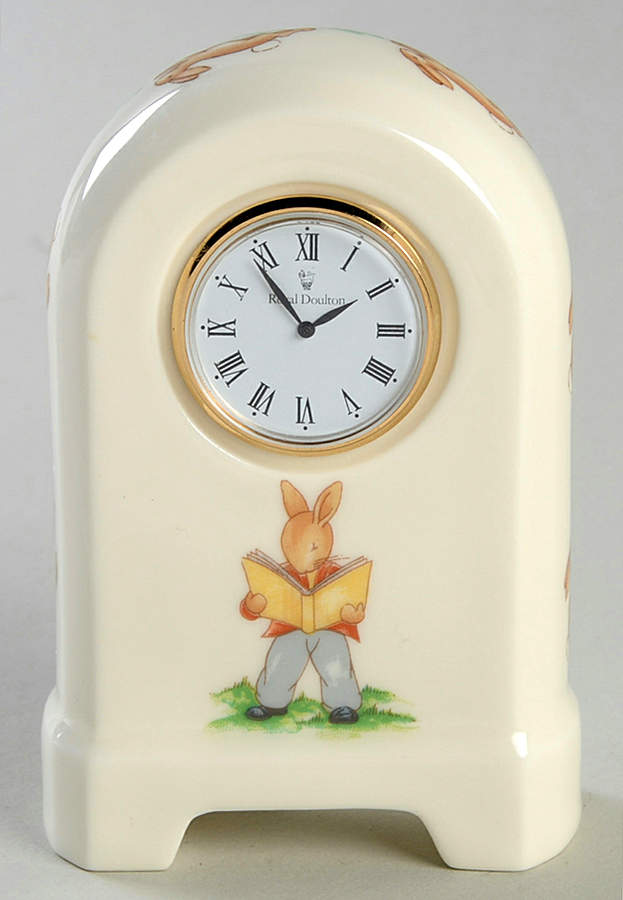 Bunnykins (Albion Shape) Mantel Clock by Royal Doulton-1