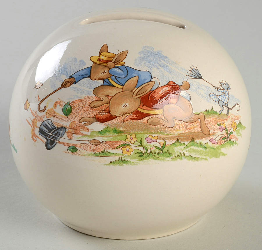 Bunnykins (Albion Shape) Bank by Royal Doulton-1
