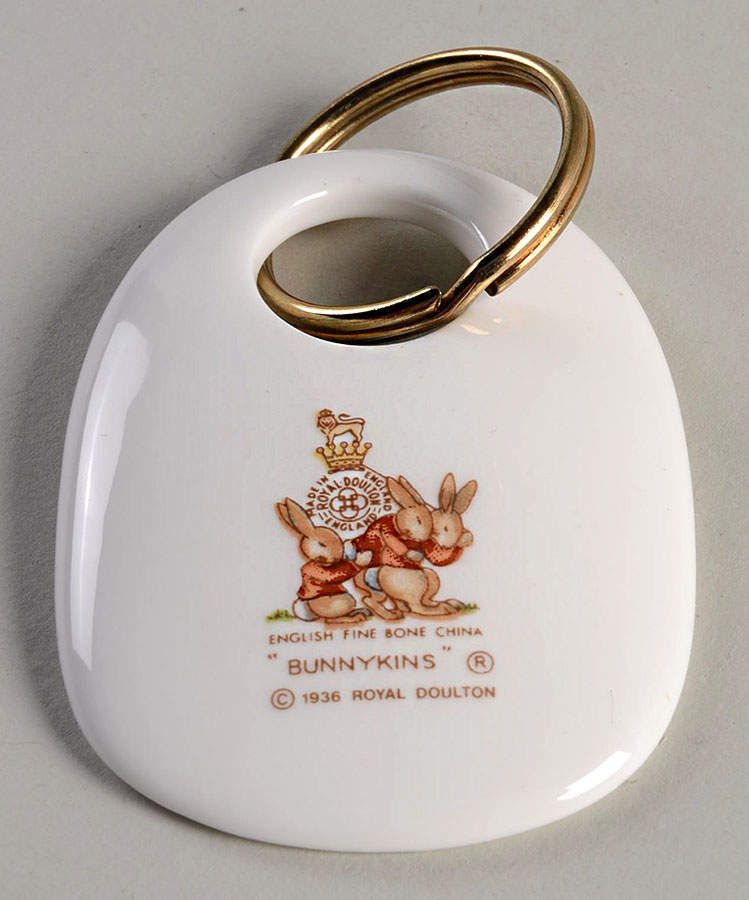 Bunnykins (Albion Shape) Key Ring by Royal Doulton-1