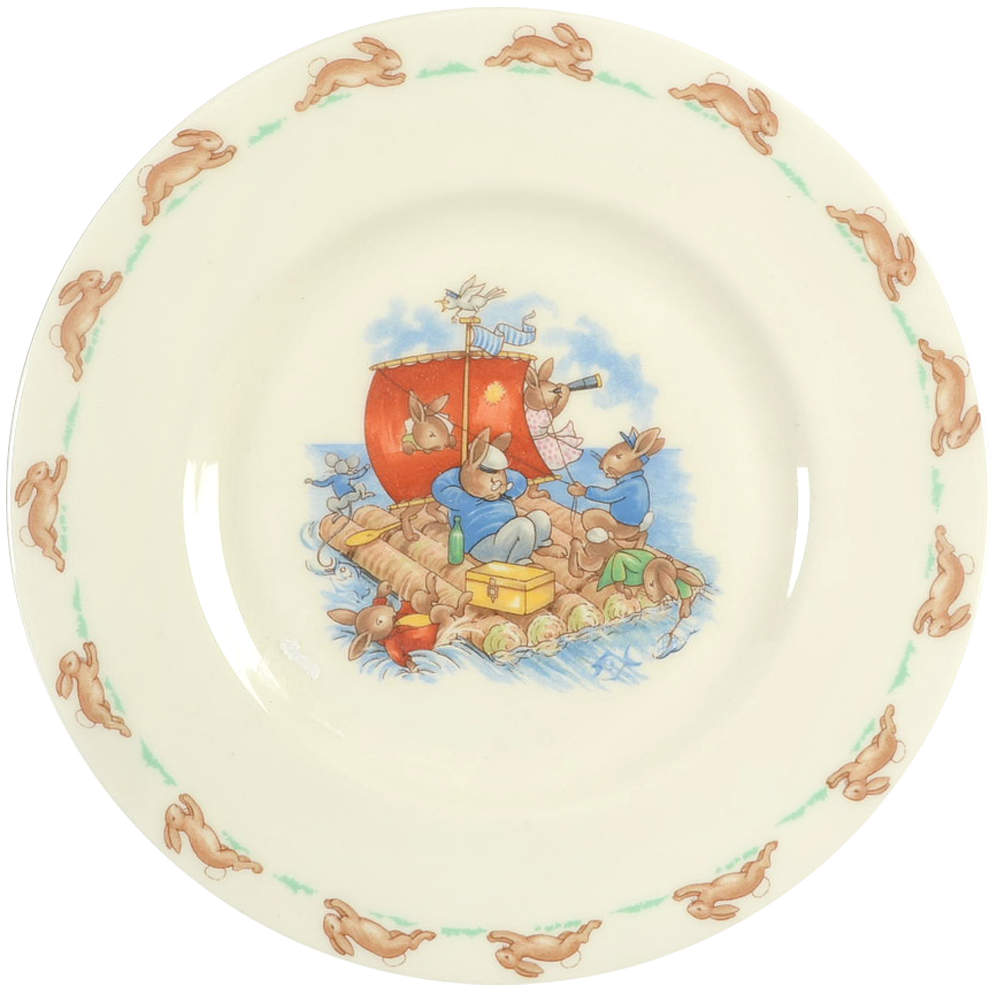 Bunnykins (Albion Shape) Salad Plate by Royal Doulton-1