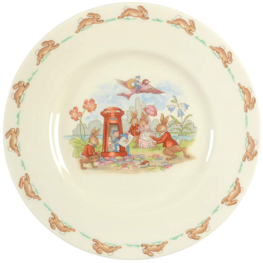 Bunnykins (Albion Shape) Salad Plate by Royal Doulton-1