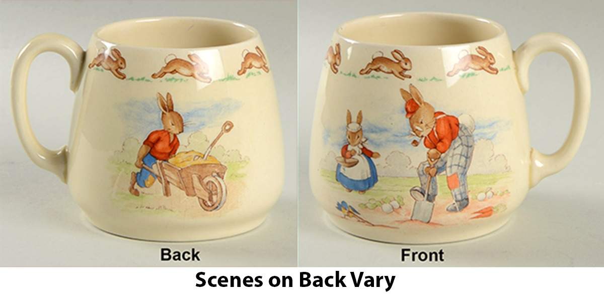 Bunnykins (Albion Shape) 1 Handle Don Mug by Royal Doulton-1