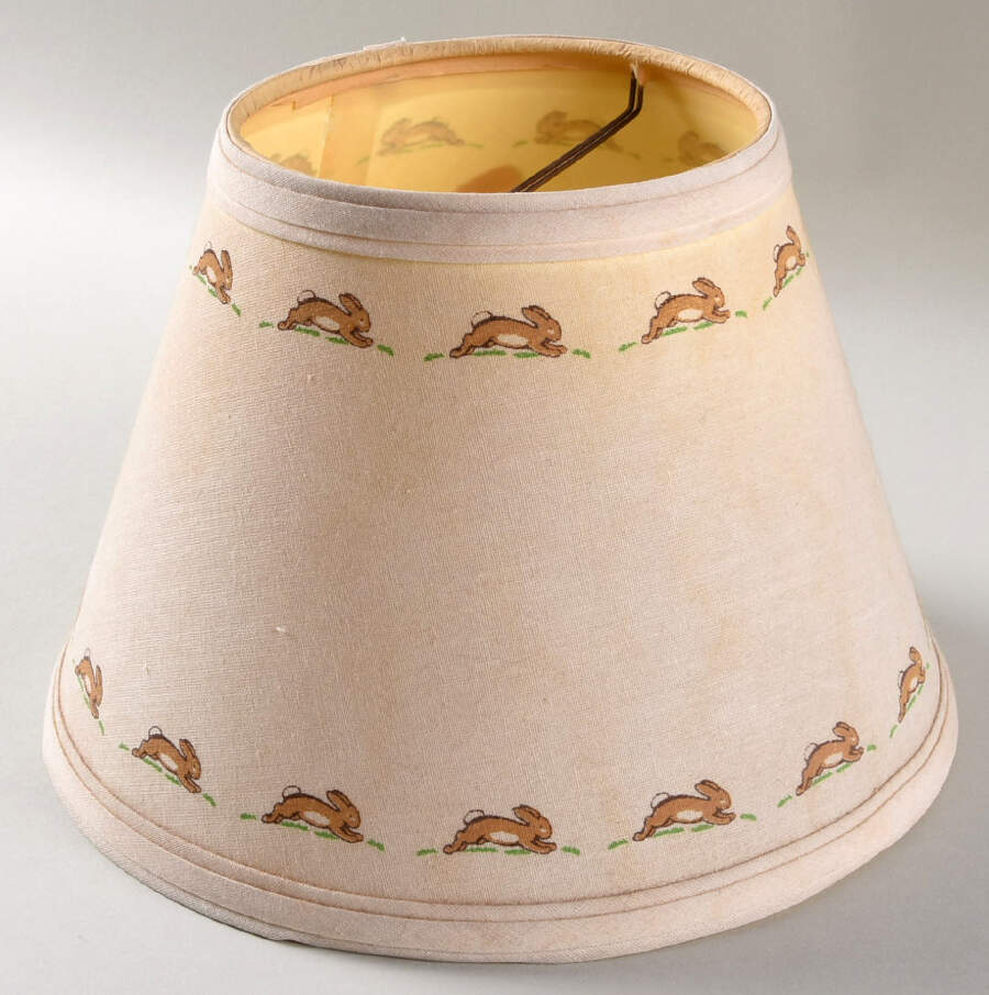 Bunnykins (Albion Shape) Shade for 13" Electric Lamp by Royal Doulton-1