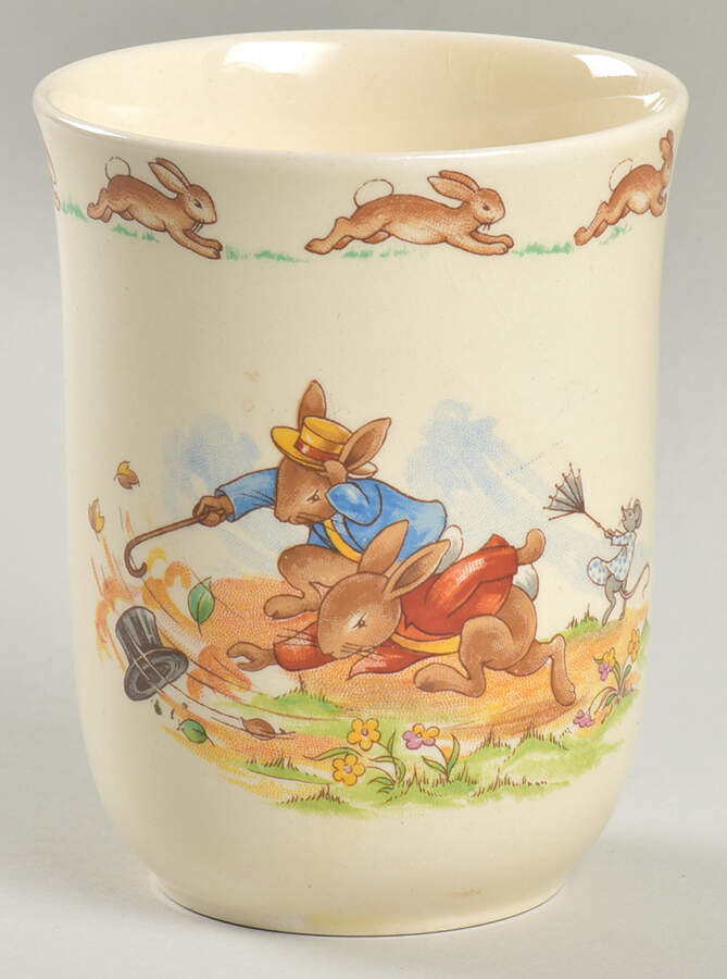 Bunnykins (Albion Shape) Don Beaker No Handle by Royal Doulton-1