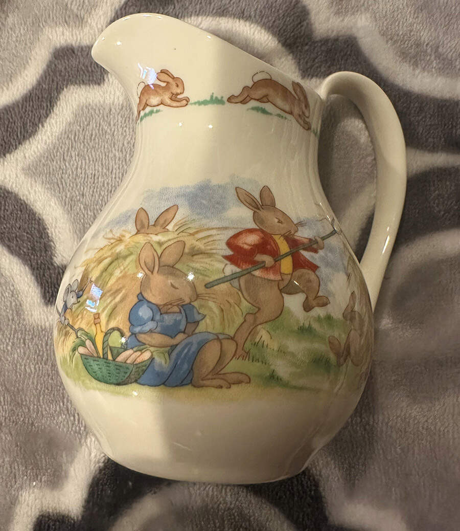 Bunnykins (Albion Shape) 10 Oz Jug by Royal Doulton-1
