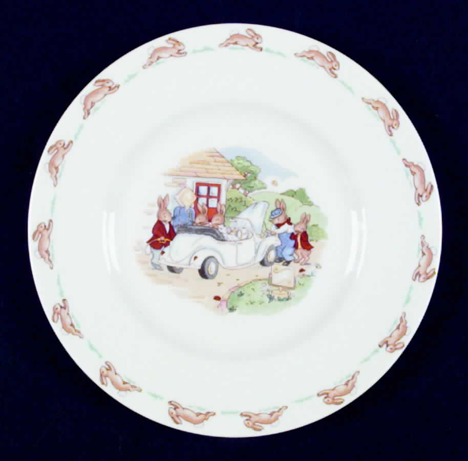 Bunnykins (Albion Shape) Salad Plate by Royal Doulton-1