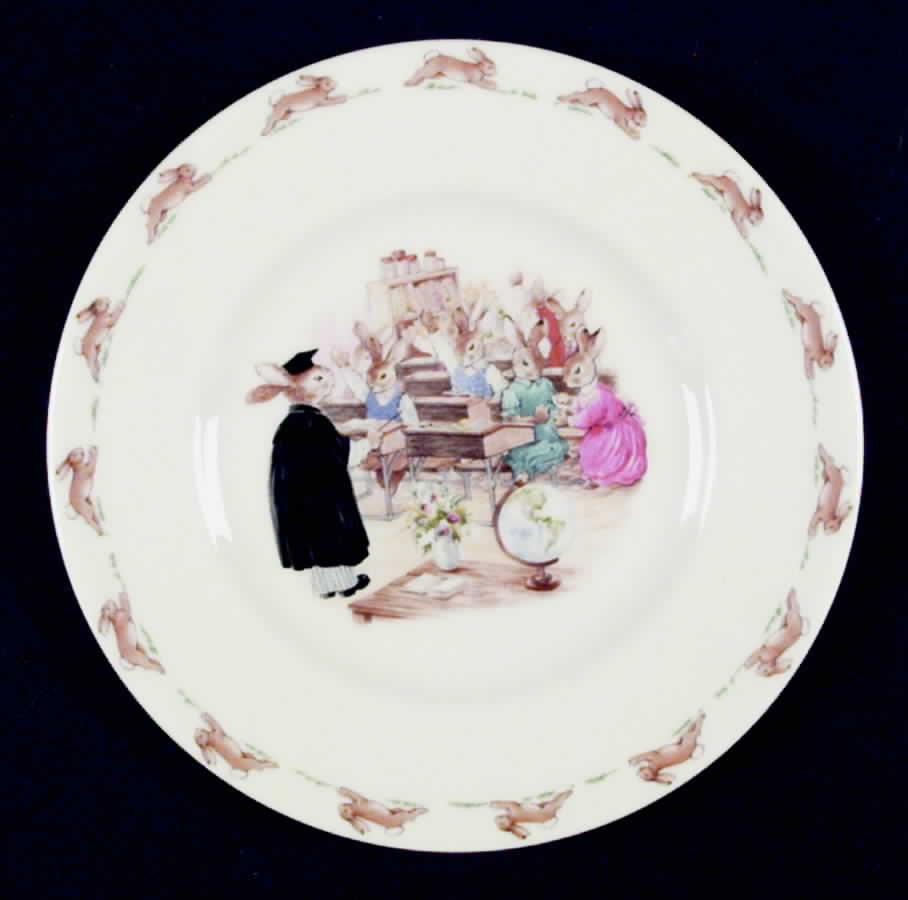 Bunnykins (Albion Shape) Salad Plate by Royal Doulton-1