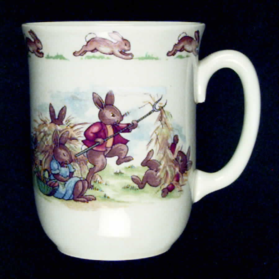 Bunnykins (Albion Shape) 1 Handle Don Beaker by Royal Doulton-1