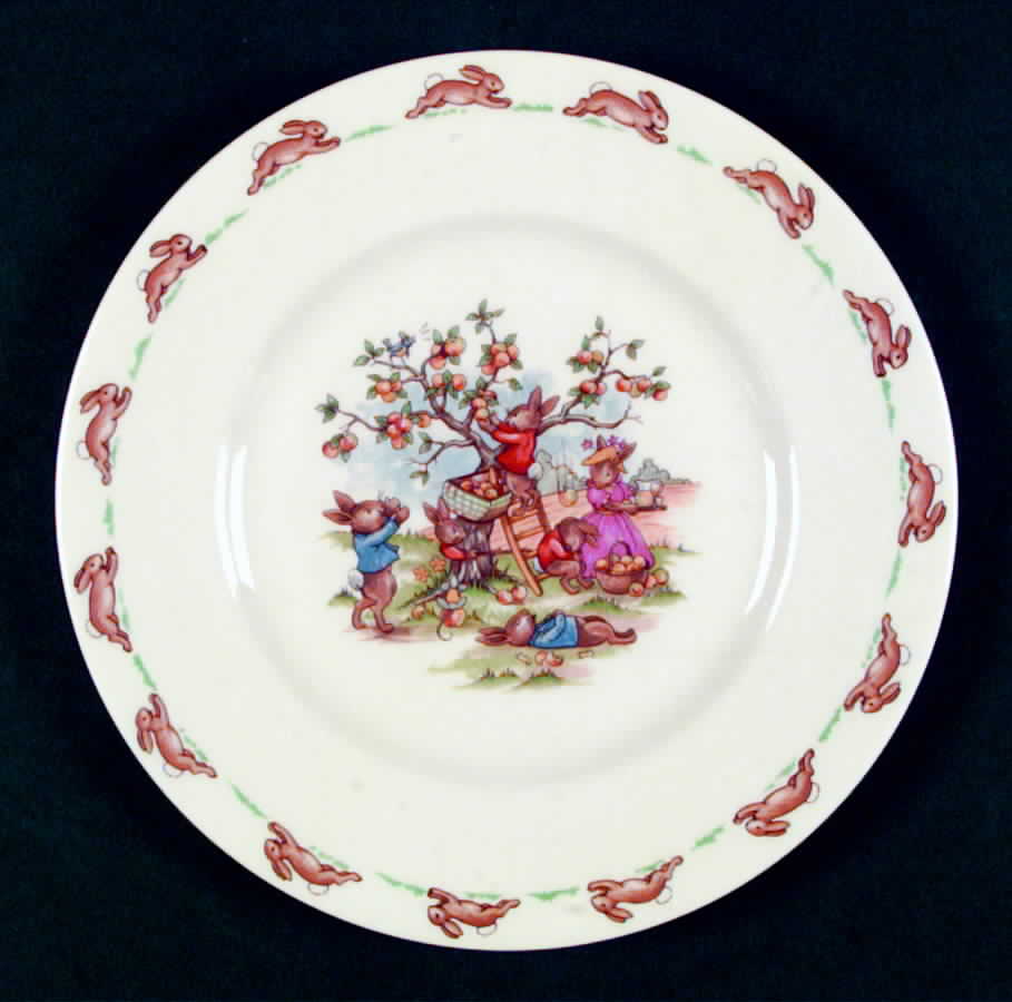 Bunnykins (Albion Shape) Salad Plate by Royal Doulton-1